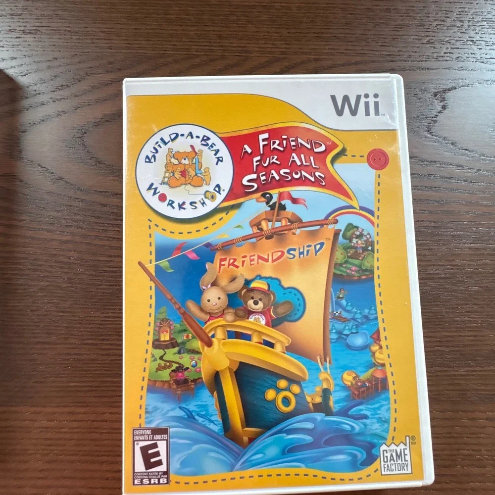 Build-A-Bear Workshop‎ Friendship Valley & A Friend Fur All Seasons Nintendo Wii